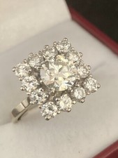 Bague diamant naturel 1.30