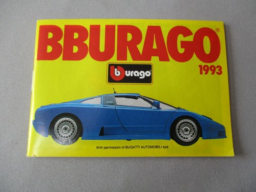 Dv9991 catalogue burago 1993 - dv9991,