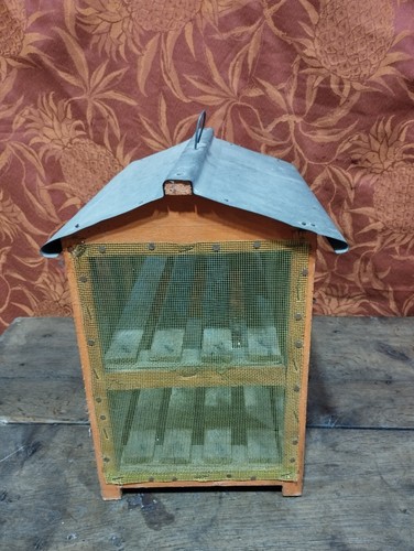 Ancien garde manger bois et - ancien, en