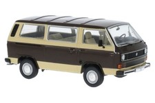 VW Volkswagen T3 Caravelle - 1981 - brown - IXO 1:43