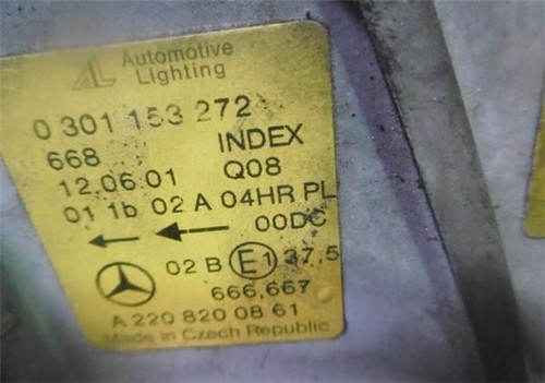 Phare xenon droit - phare,