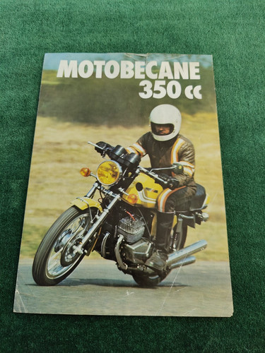 Motobecane 350 prospectus - motobecane,