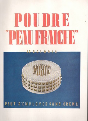 Publicite poudre caron - ad,