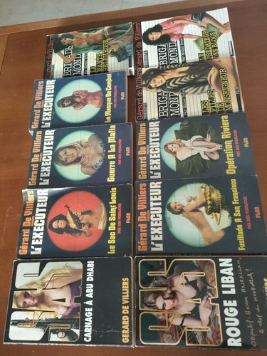 Lot livres l exécuteur - de,