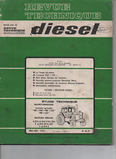 MASSEY FERGUSON MF 1100 1105 1135 Revue technique diesel tracteur agricole RTD