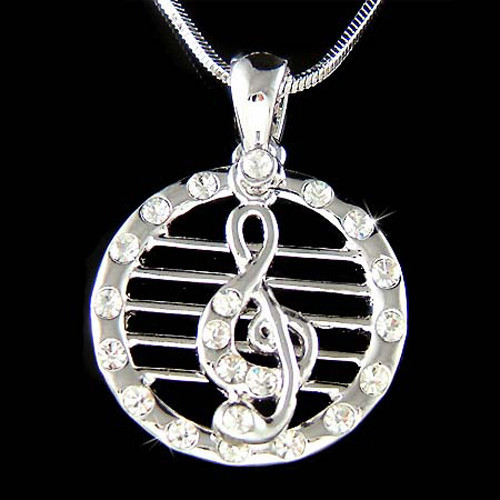 Collier musical note - collier,