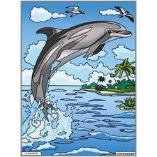 Coloriage - Dauphin - Tableau
