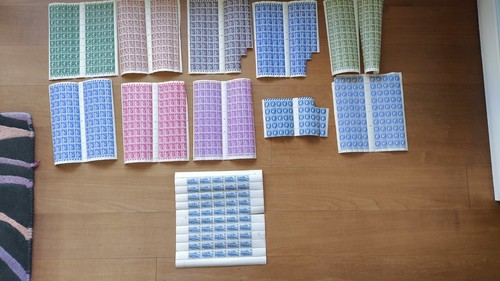 France lot planches timbres - france,