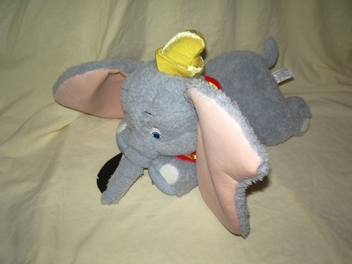 Peluche dumbo doux disneyland - peluche,