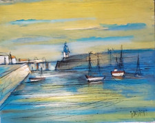 Gérard Gouvrant - Le Port - Le Phare