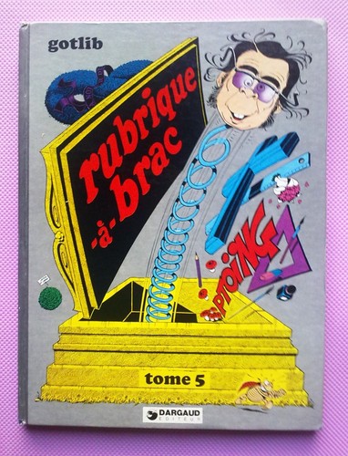 Gotlib rubrique brac - bd,