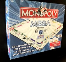 Monopoly RARE Edition MEGA - grand plateau - 2 à 8 joueurs Winning Moves COMPLET