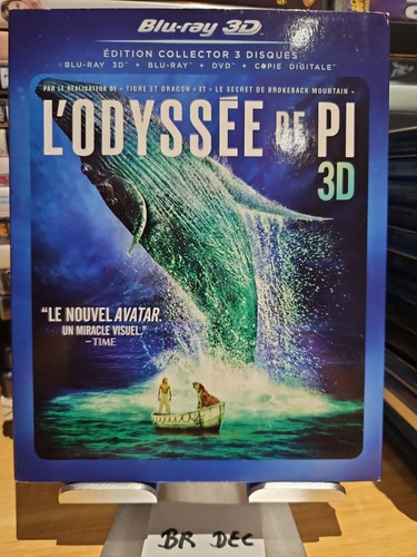 Bluray dvd odyssée de pi - bluray/dvd,