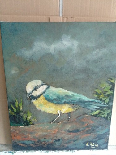 Tableau peinture huile format - huile,
