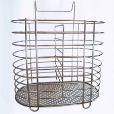  Égouttoir À Couverts Porte-ustensile Porte-baguettes Acier Inoxydable