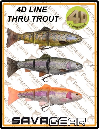 Savage gear trout line - gear, "4d