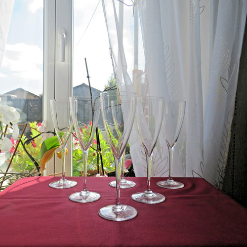 Verres vin rouge - 6,