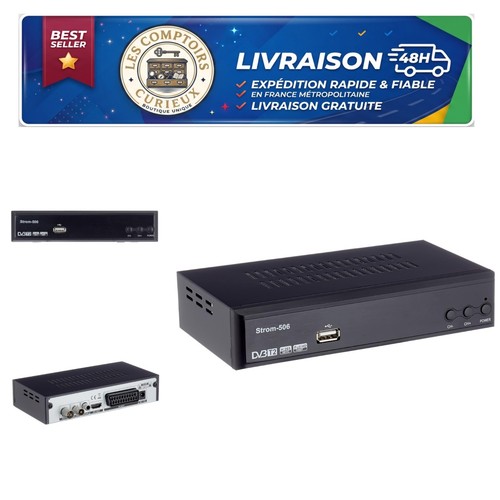 Décodeur tnt hdmi strom - tnt,