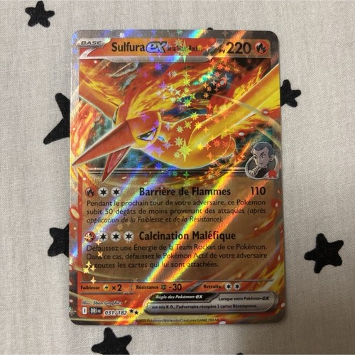 Carte pokémon sulfura - carte,