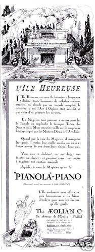 Publicité ancienne île - ancienne, l'île