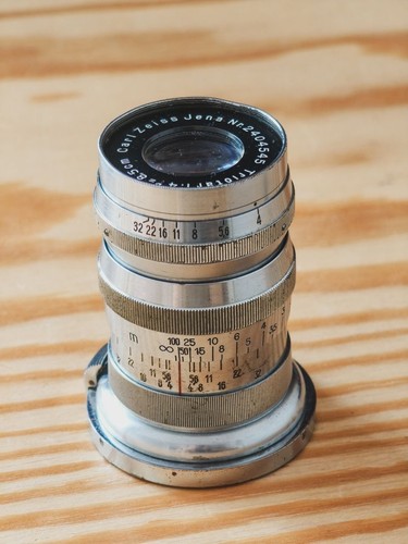 Carl zeiss jena triotar 85mm - triotar,