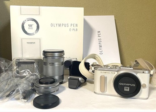 Olympus pen pl8 blanc - olympus, e-pl8