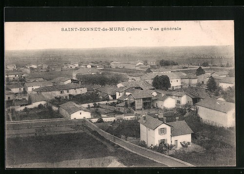 Cpa saint bonnet - cpa, saint-bonnet-de-mure,