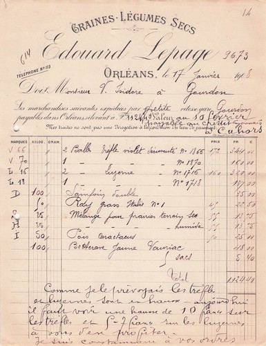 Loiret orleans grainetier - loiret,