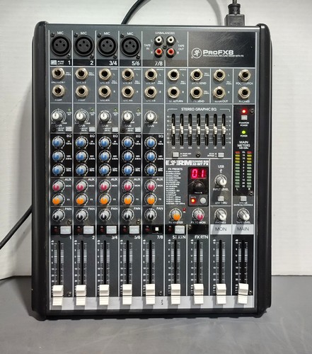 Mackie profx8 channel band - mackie, 3-band