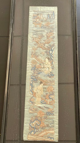Textile ancien chine broderie - textile,