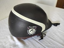 Bombe équitation Casque FOUGANZA noir taille  55/57 cm