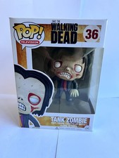 BNIB FUNKO POP! VINYLE AMC THE WALKING DEAD SÉRIE #36 TANK ZOMBIE FIGURINE