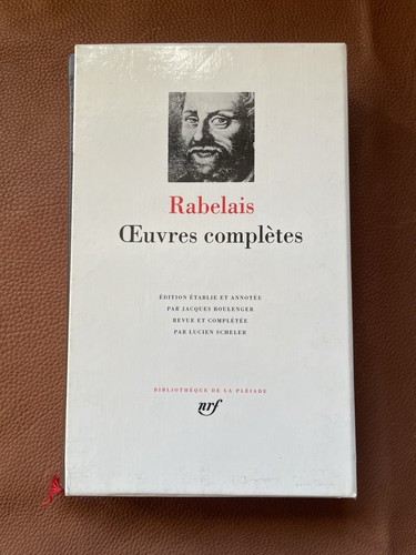 Livre pléiade rabelais - livre,