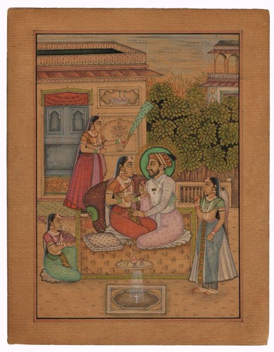 Indien miniature ancien - indien,