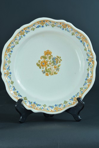 Faience moustiers assiette - faience,