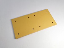 MAJOKIT DEMI-PLAQUE CARRÉE BEIGE FONCÉ DE RUE OU DE TOIT 7,5 X 15