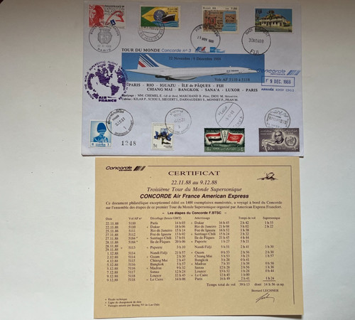 Concorde bvfa tour - tour, du