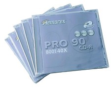 MEMOREX CD-R 800Mo 40x 90