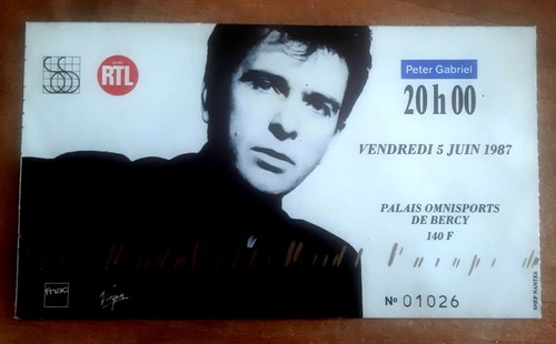 Ticket billet used stub place - ticket,