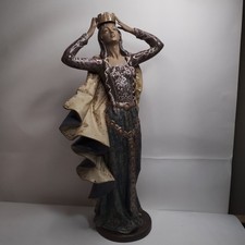Rare grande figurine Lladro Lady Macbeth 1980 en porcelaine design Salvador F...