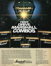 vtg 80s MARSHALL COMBOS