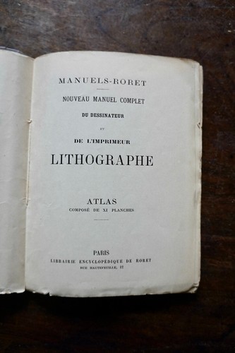 Manuel roret atlas - manuel,