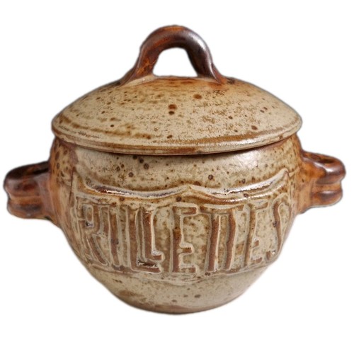 Ancien pot rillettes en - ancien, a