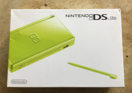 Console nintendo lite vert - console,