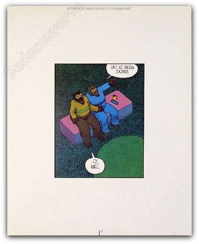 Affiche moebius tueur monde - moebius, de