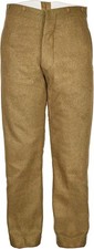 WW1 1902 British Battledress Service Dress SD Trousers Khaki Pants - Reproduc...