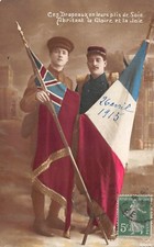 CPA Carte Postale Patriotique