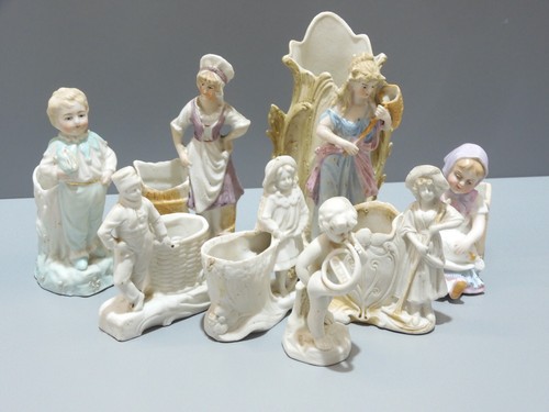 Sujets biscuit anciens - sujets,