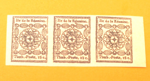 Essai timbre reunion 1852 - 1852,