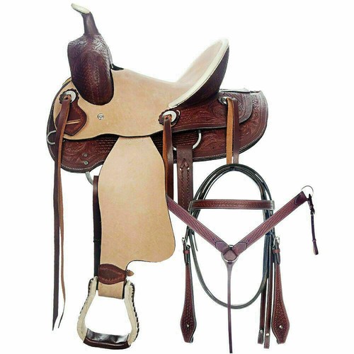 Selle western cuir horse - selle,